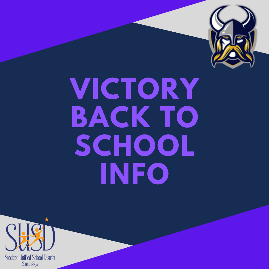  Back to School Information Flyer